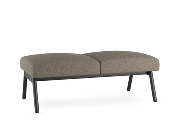 NIDO NI-BE2-N1 - Backless fabric bench seating by LD Seating - view 2